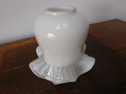 Vintage milk glass white shade - vintage,