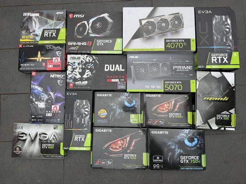 Graphics card boxes bundle - graphics,