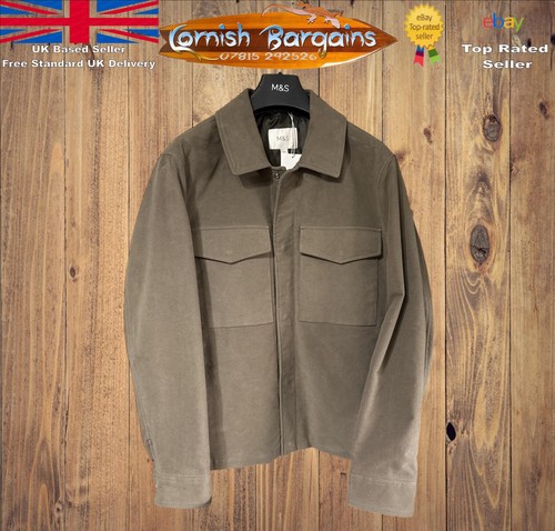 Cotton rich moleskin - m&s,
