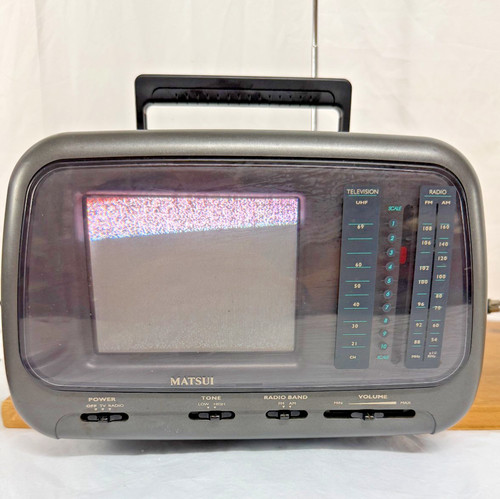 Vintage matsui portable - matsui, tv