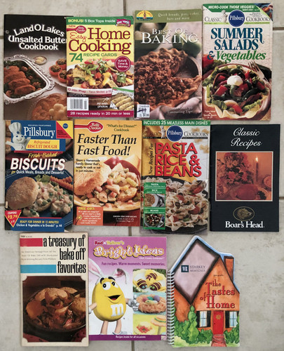 Lot cookbooks land - -,