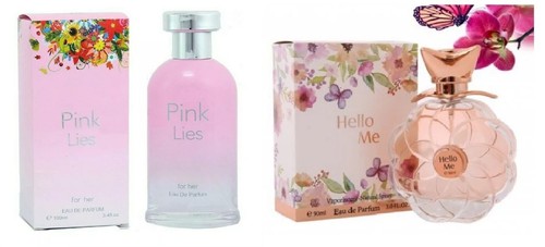 Set pink lies hello - hello, me