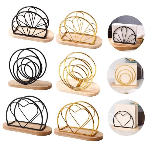 Elegant metal napkin - elegant, holder