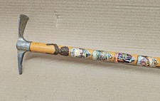 Rare Unusual Walking Stick Pickle Axe Ice Axe Eispickel