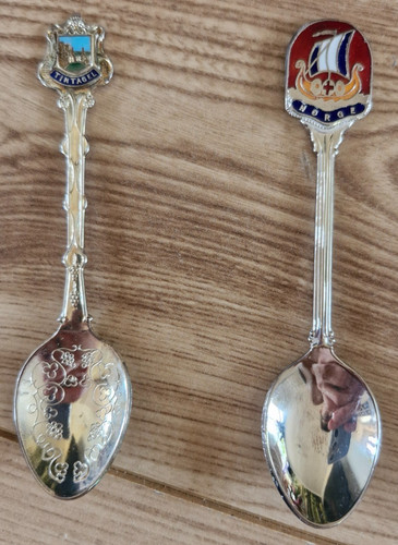 Rare wapw silver plated - x2,
