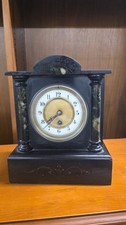 Victorian Black Slate Mantel