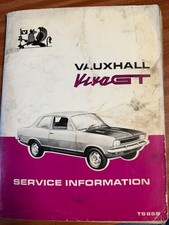 vauxhall viva gt 1968, service