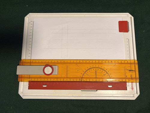 Rotring profil drawing - a4,