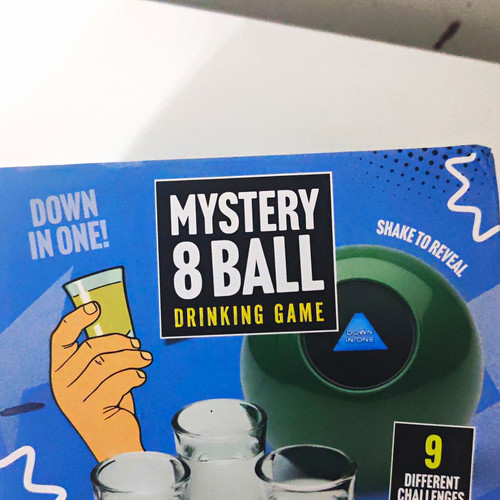 Mystery ball drinking - 8, game