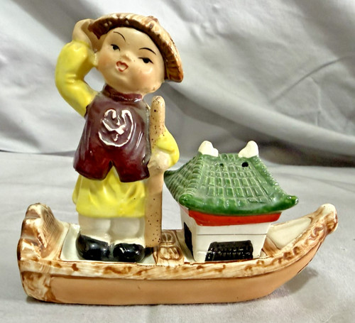 Vintage asian fisherman hut - vintage,
