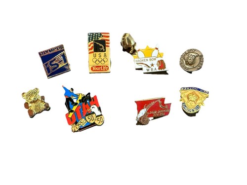 Lot lapel pins - mixed,