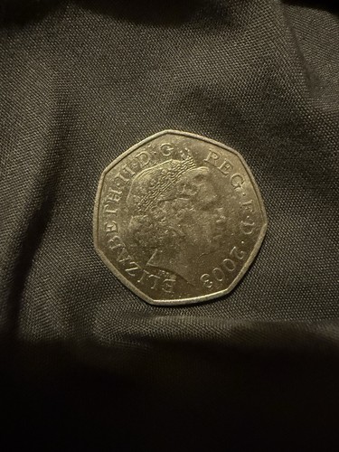 2003 50p coin - 2003, uk