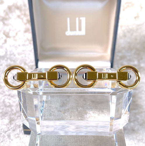 Vintage dunhill cufflinks gold - vintage,