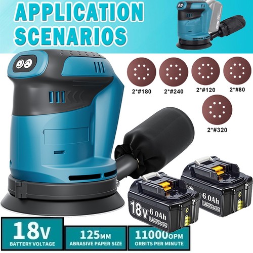 Cordless random orbital sander - cordless,