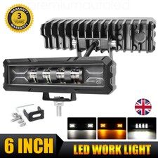 1pc Motorcycle Headlight  LED Work Light Bar Motorbike Lamp Handlebar 12V 24V