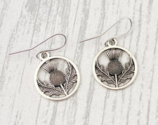 Silver Scottish Thistle