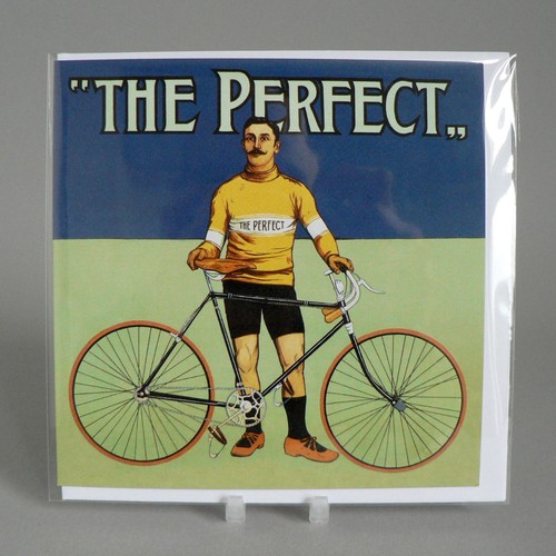 Perfect bicycle greetings - "perfect,