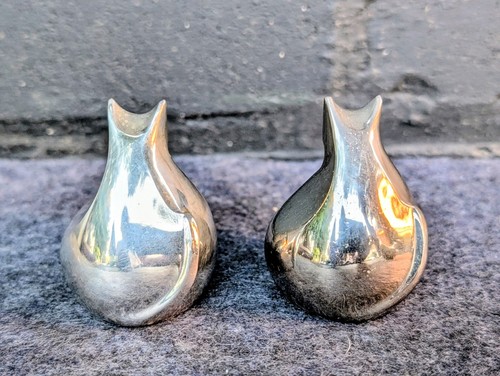 Pair dansk 1970 silver - dansk, 1970's
