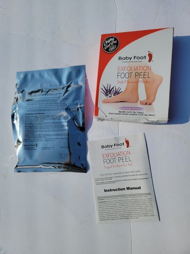 Baby foot exfoliation - baby,