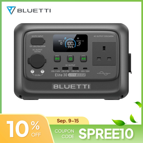 Bluetti elite 288wh - elite, 30