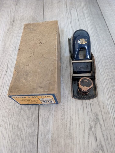 Vintage record block plane - record,