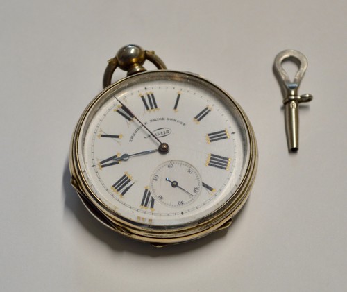 Antique swiss silver - antique, pocket