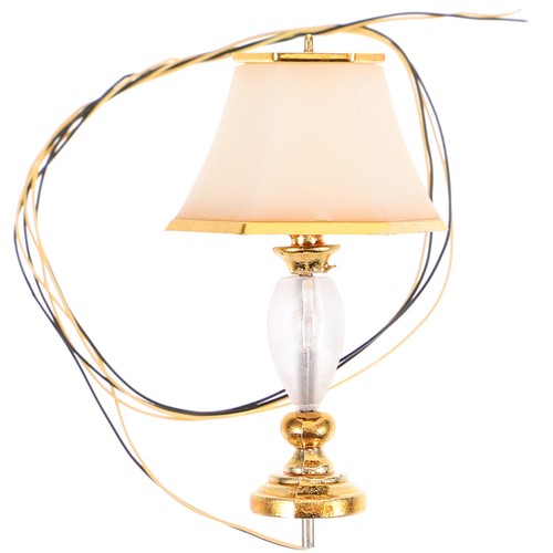 Simulated hexagonal table - hexagonal, lamp