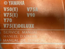 YAMAHA V50, V75, V90, Y70 GENUINE YAMAHA SERVICE MANUAL PART NO.517-28197-60