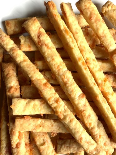 Homemade cheese straws - cheese,