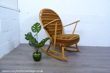 Ercol Windsor Grandfather Blonde Rocking Chair
