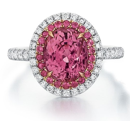 5ct simulated pink - pink, sapphire