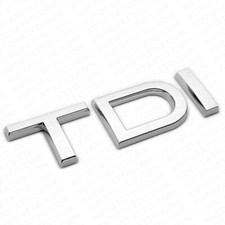 For OEM Chrome TDI Rear Letter