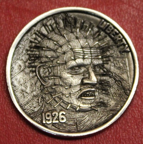 Hobo buffalo nickel pinhead - buffalo,