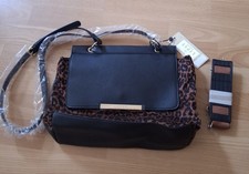 Soft Leopard Print Handbag By