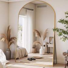 Gold Arched Full Length Floor