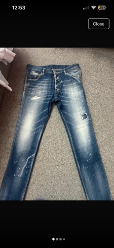 Men dsquared blue jeans - men’s,