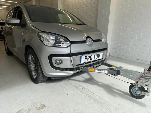 Motorhome tow car - up!,