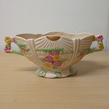 Vintage Arthur Wood Art Deco Centre Piece Fruit Bowl #3