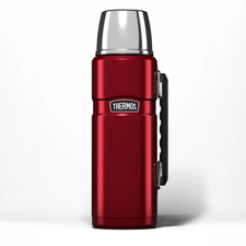 Thermos KING FLASK Vacuum Flask Light & Compact Stainless Steel - Red  500ml