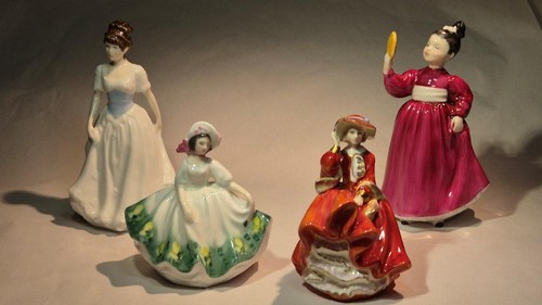 Four royal doulton - four, figurines