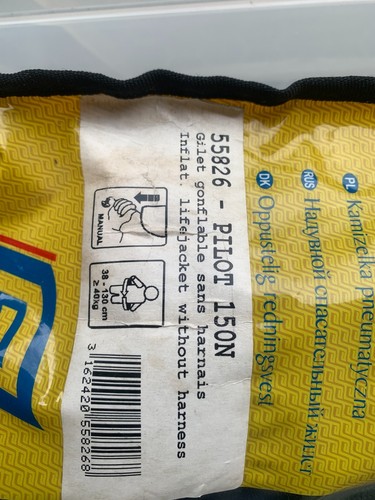 Plastimo gilet life vest