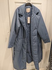 Lightweight long padded coat