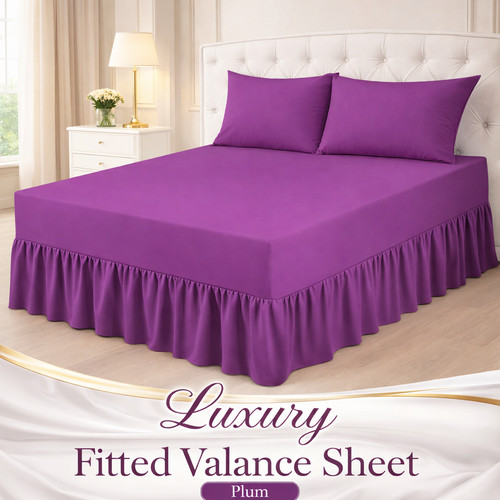 Fitted valance sheets - fitted,