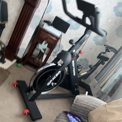 Spin exercise bike - bike, power