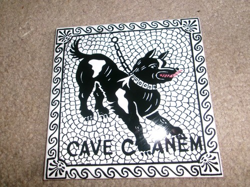 Cave canem italian vintage - italian,