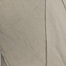1970s Beige Moleskin Fabric