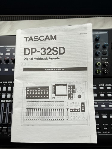 Tascam 32sd portastudio - dp-32sd,