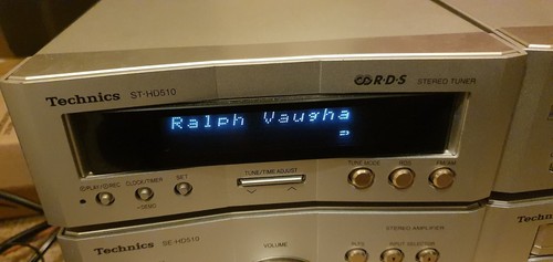 Technics stereo tuner hd510 - stereo,