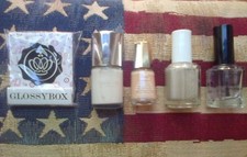 Glossybox nail files & 4pc nail polish set: Nails Inc, Mavala, Essie & Superdrug