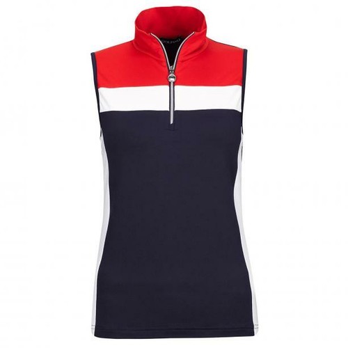 Nwt golfino ladies zip red - golfino,